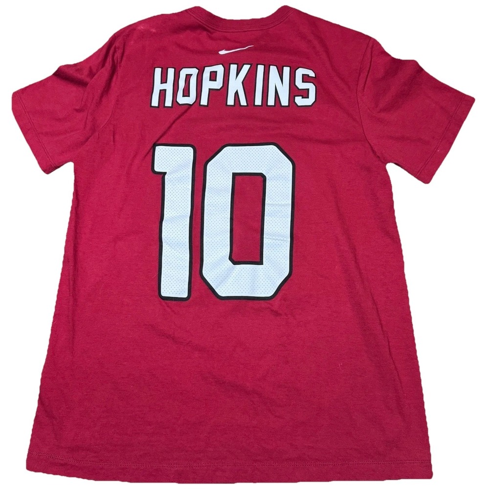 Nike Arizona Cardinals Hopkins #10 Red T Shirt Adult M